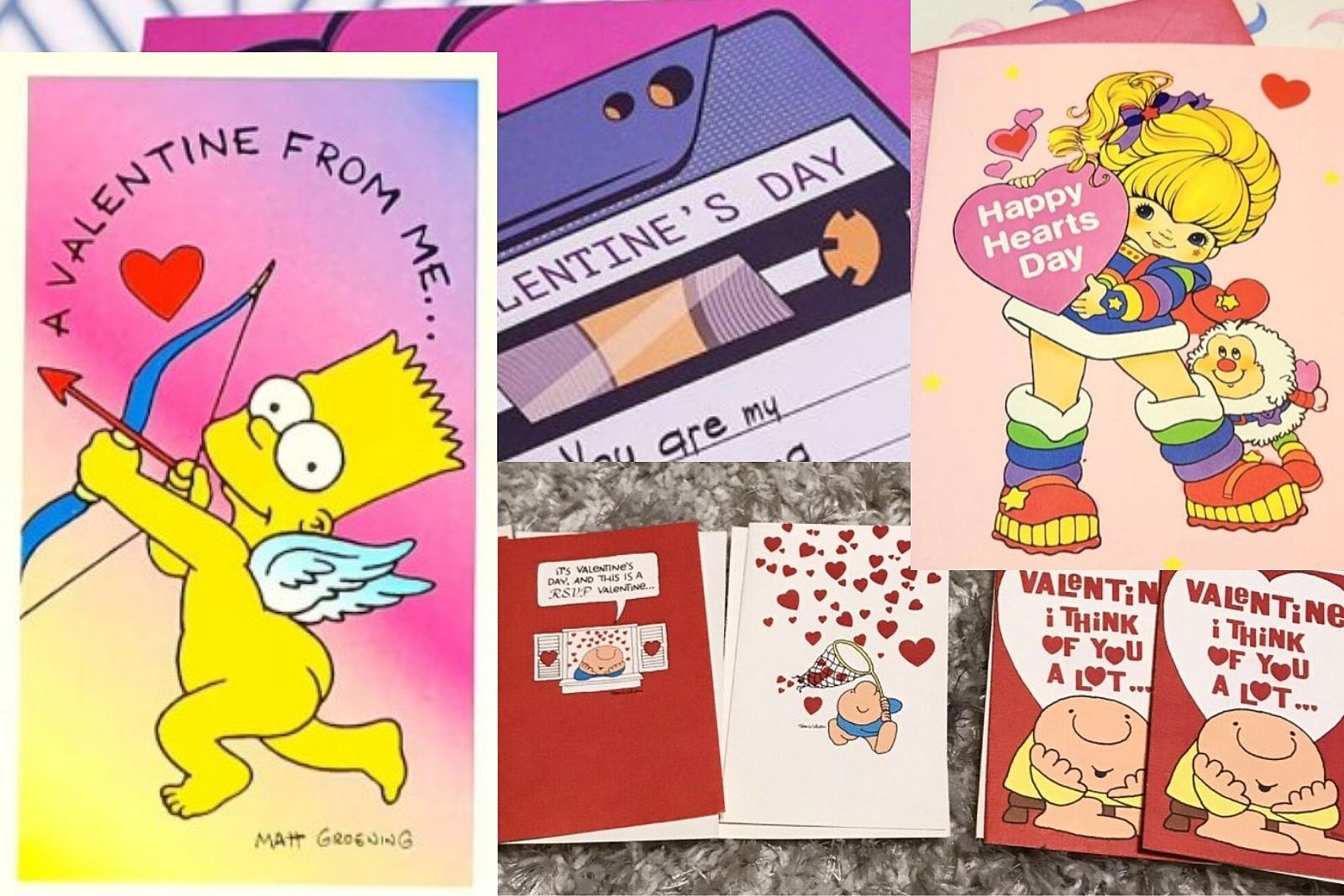 80's valentine's day cards !  Valentines school, Valentine day