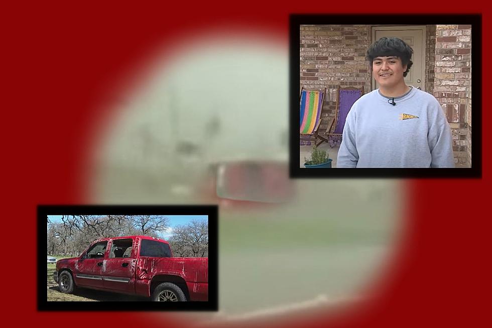 UPDATE:  Texas Tornado Red Truck Driver Found Safe