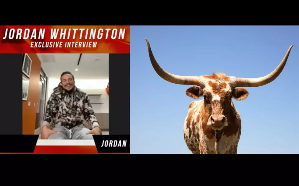EXCLUSIVE: What Did The Longhorns’ Jordan Whittington Say to Bevo After TD?