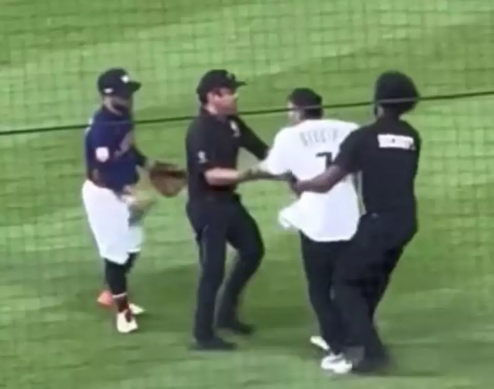 Fan Rushes Field, Outruns Security At Marlins Game, Later Gets Caught