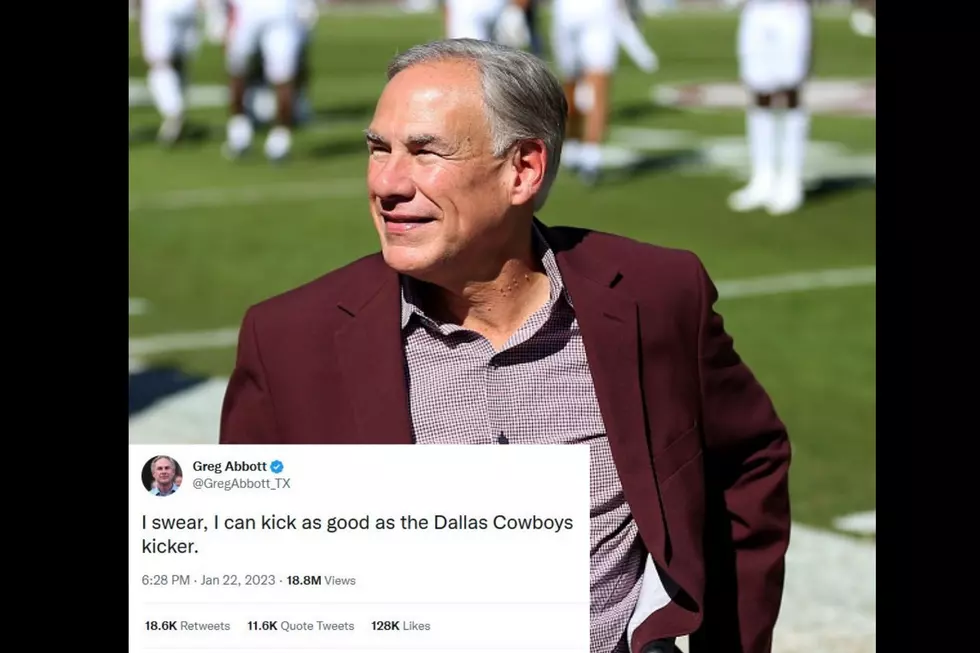 See What Gov. Abbott Tweeted About The Dallas Cowboys Kicker
