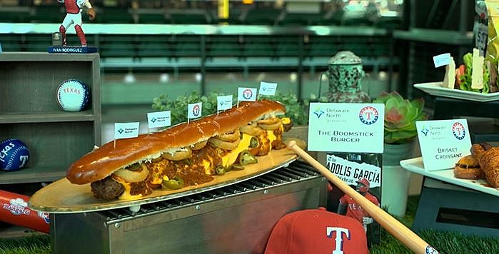 Meet the 'Boomstick,' baseball's largest hot dog