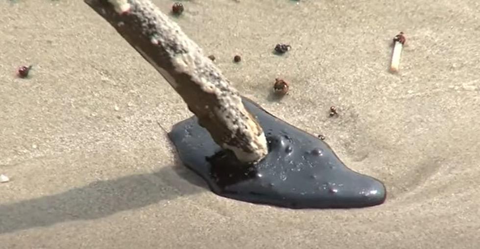 Please Watch Where You Step On Texas Beaches Tar Balls Are Back
