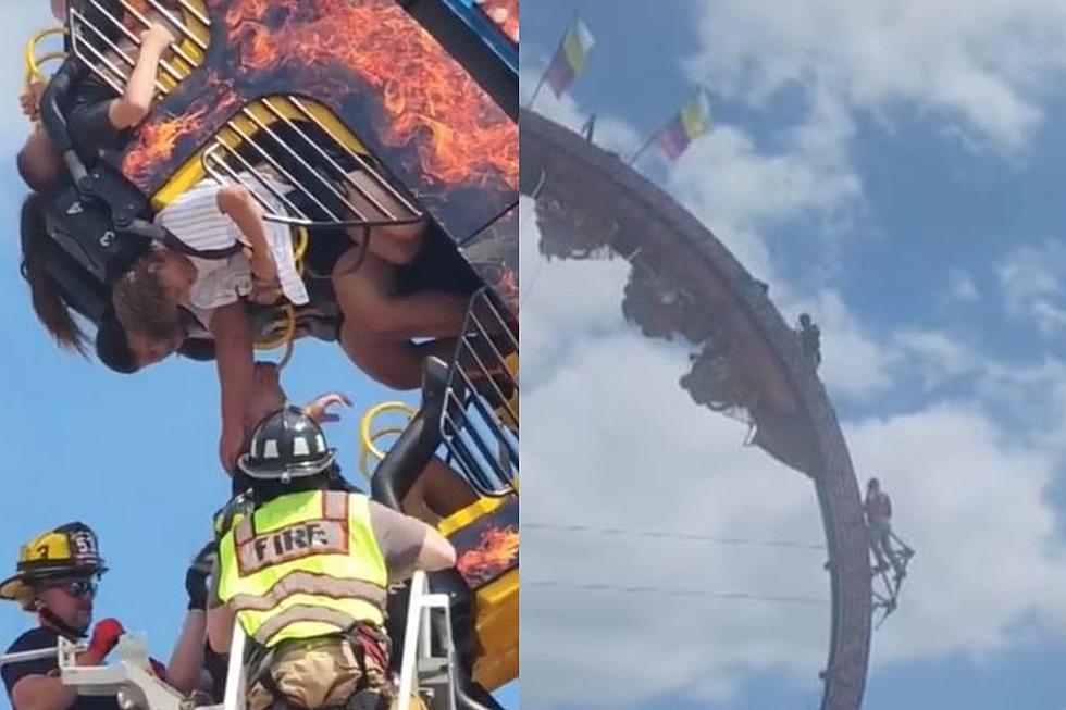 VIDEO: Riders Rescued From Carnival Ride This Weekend