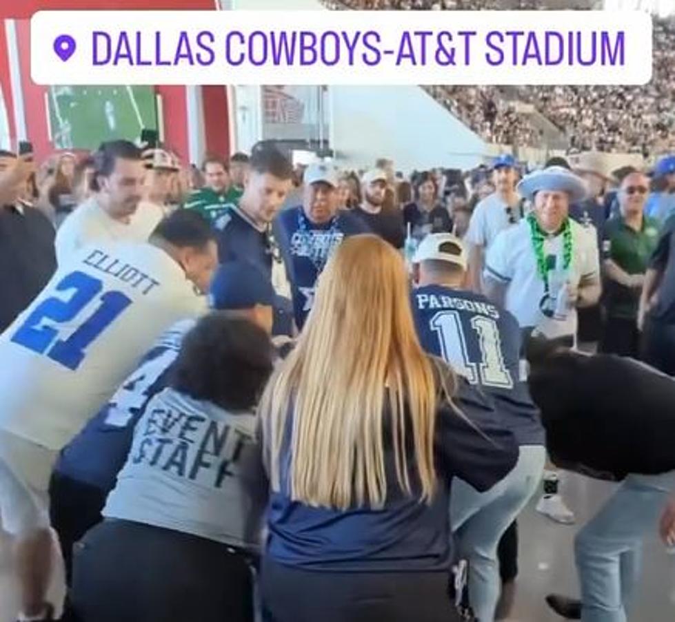 Bloody Fight Erupts Between Fans at Cowboys Game[VIDEO]