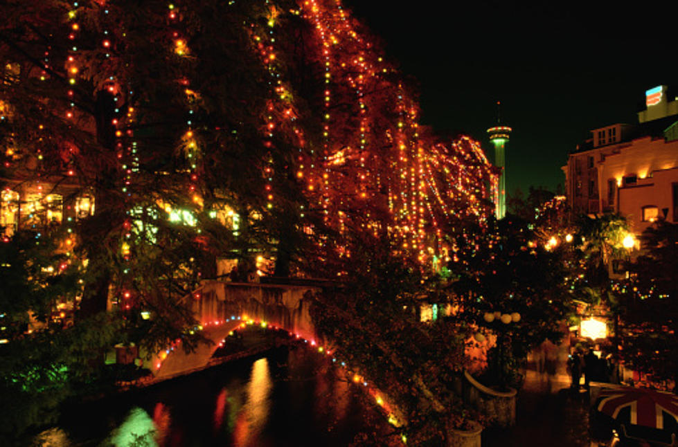 The San Antonio Riverwalk Lights Up for Christmas