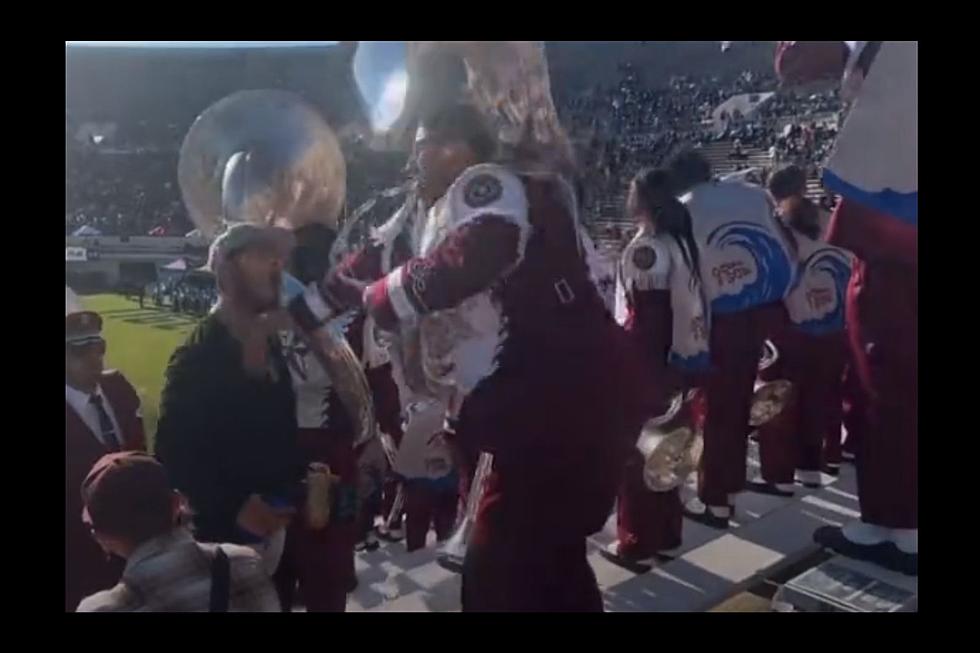 Texas Southern Tuba Player Throws Punches-Continues Playing