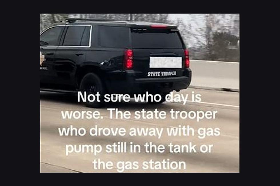 Texas Trooper Dives Off With Gas Pump [VIDEO]