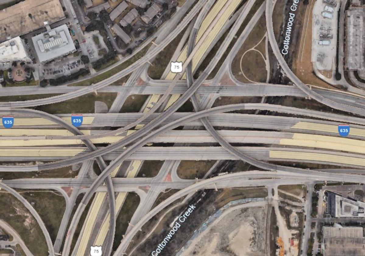 This Texas Interchange is Absolutely Insane, image size:1199x842