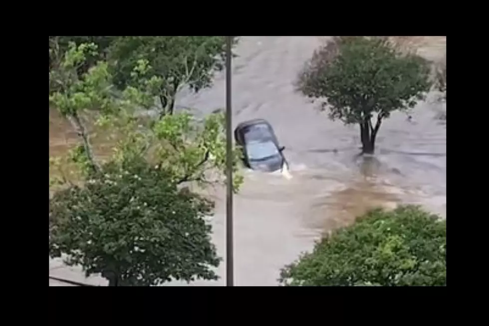 VIDEO: Texan Drives Car Through Overflowing Creek