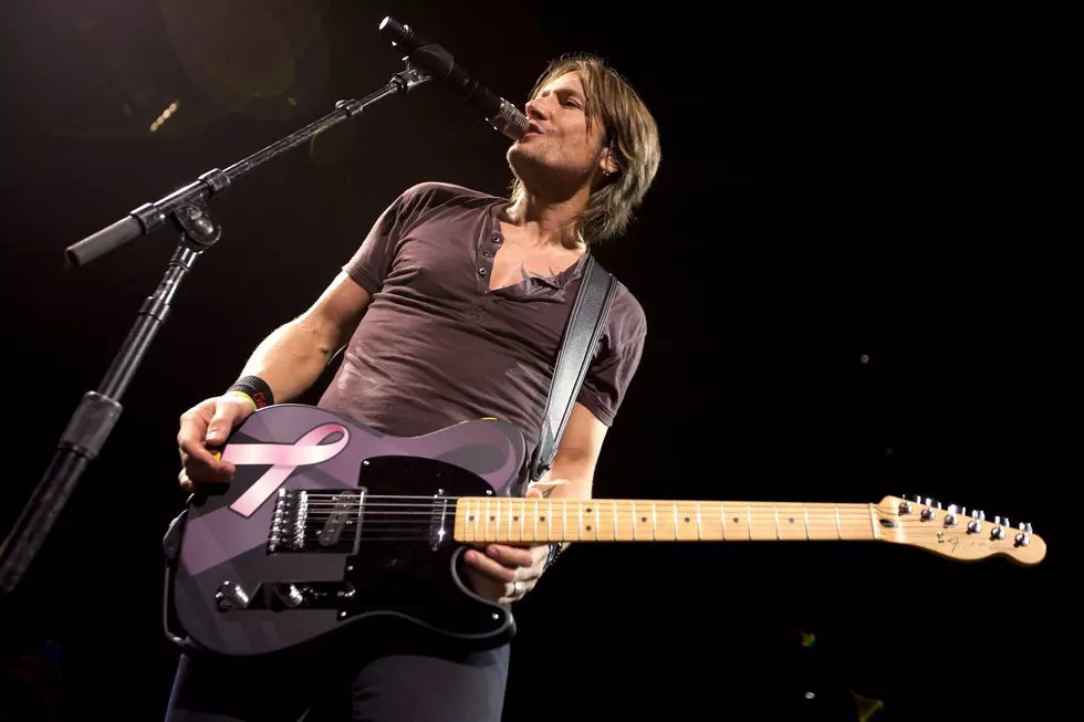 Keith Urban Donates Guitar For Breast Cancer Awareness