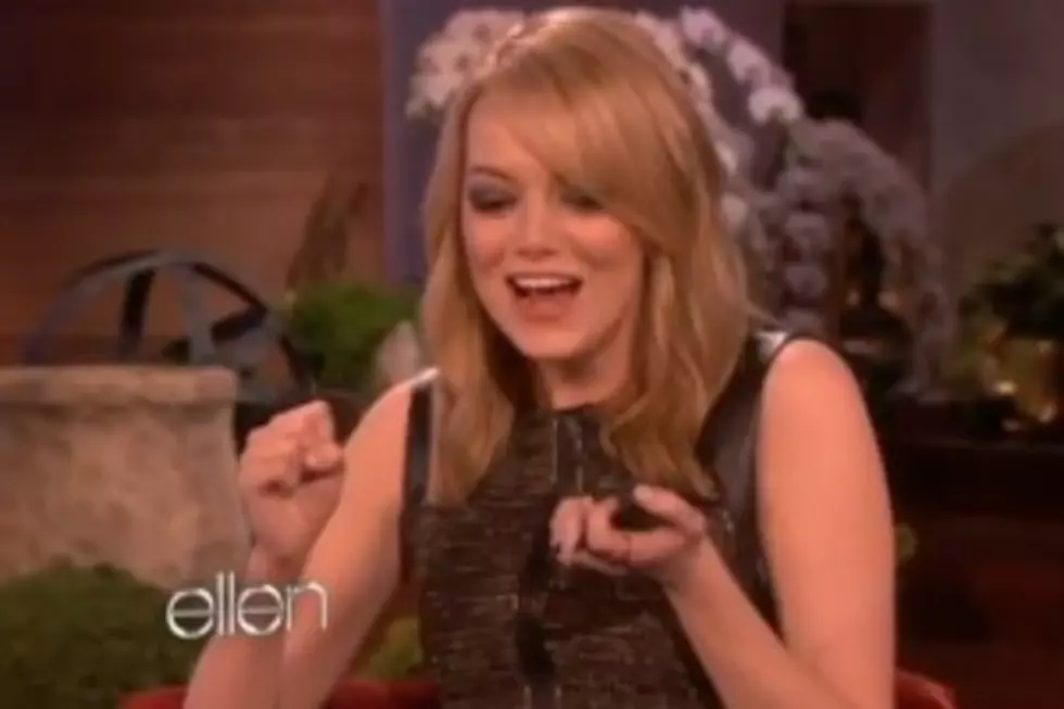 Emma Stone on Ellen- this is great [VIDEO]