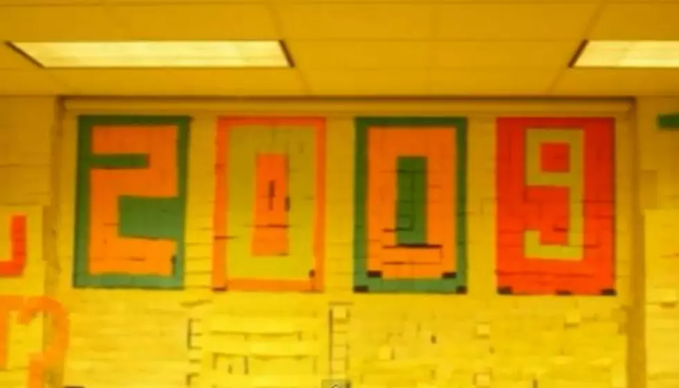 April Fool’s Prank of the Day – High School Seniors With 40,000 Post It Notes
