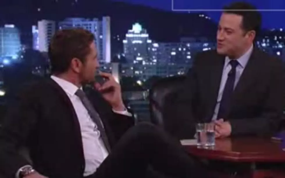 Gerard Butler Discusses Shreveport on Jimmy Kimmel