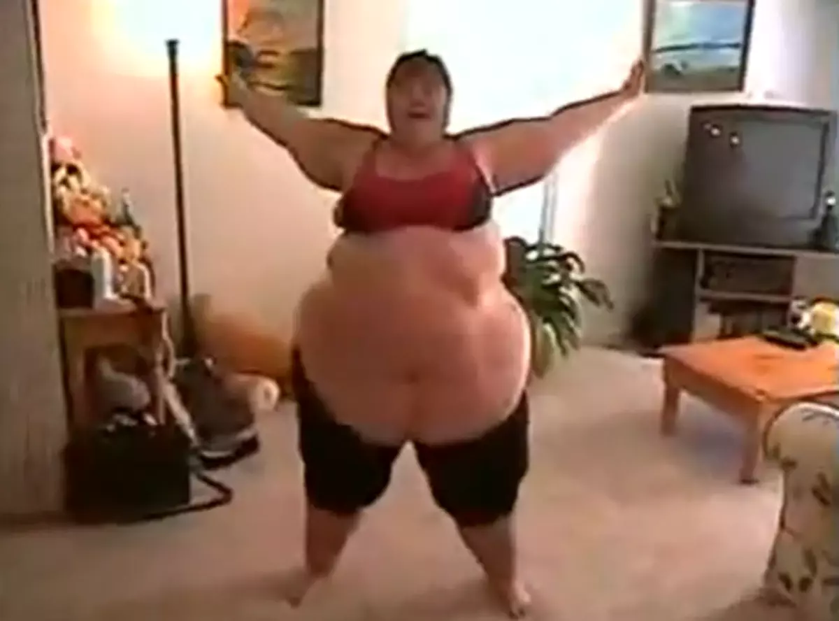 really fat people dancing