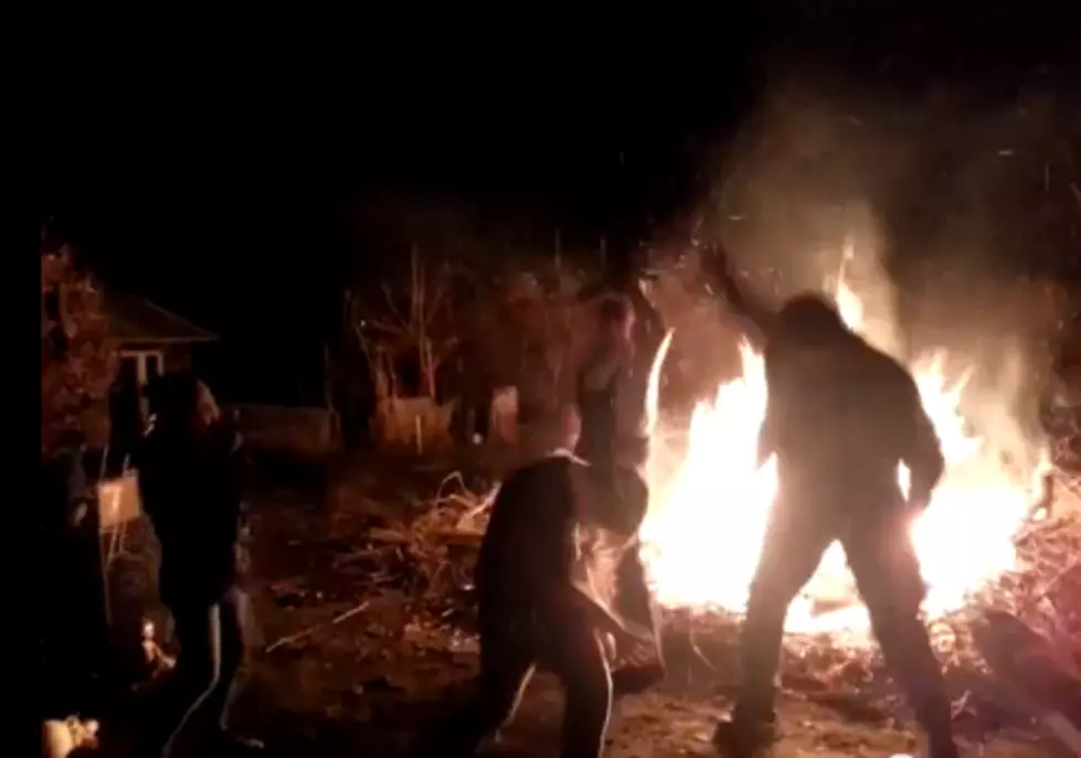 Man Falls into Bonfire Trying to Do The “Harlem Shake” (Video)