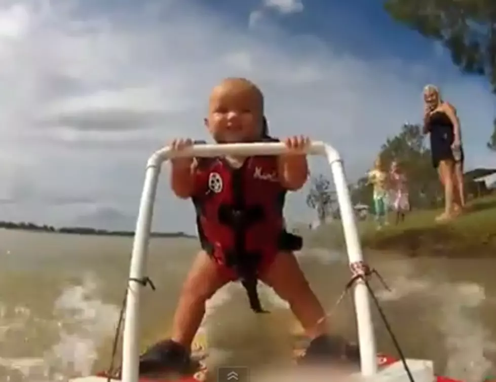 Daily Funny: Water Ski Edition – Skiing Baby!