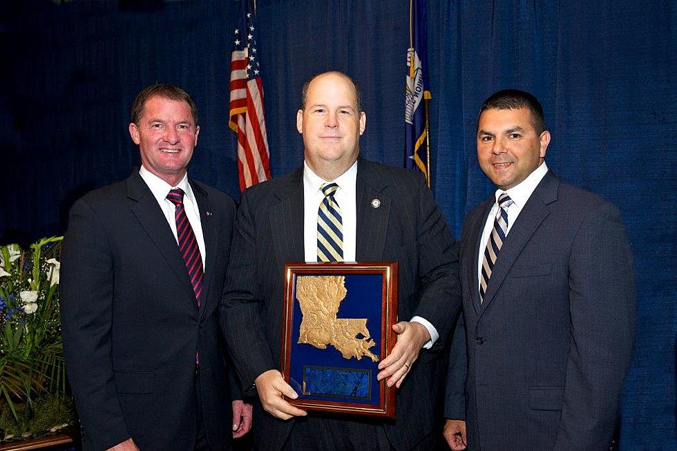 Jeff Thompson Honored as Legislator of Year by State Trooper Association