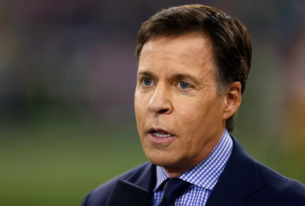 Gary McCoy Does His Best Bob Costas Eye Infection Impression [Photo]
