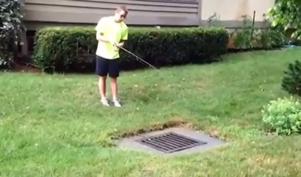 Sewer Fishing – Not Likely to Become The New Craze [VIDEO]