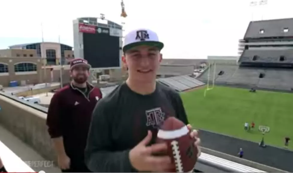 Dude Perfect Brings You the Johnny Football Edition [VIDEO]