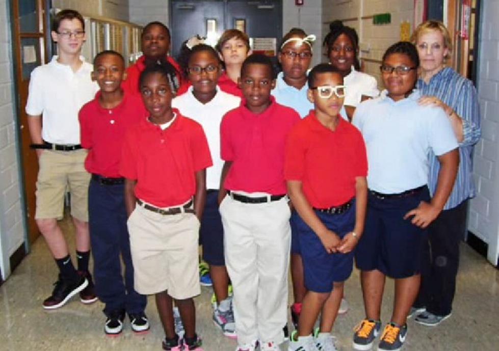 Mrs. Evans’ 5th Grade Class at Carrie Martin ES – Our Kiss Class of the Day