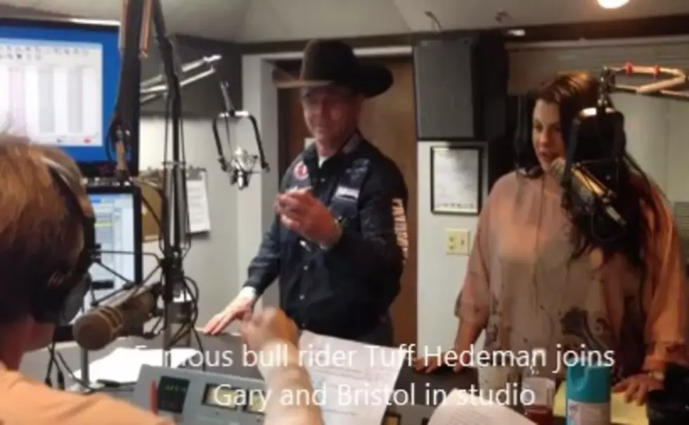 Tuff Hedeman Takes the Hilarious 8 Second Challenge [VIDEO]