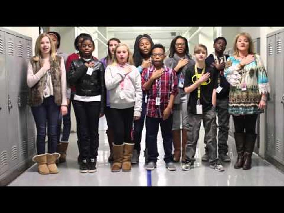 Mrs. Hopkins’ 7th Grade at Herndon Magnet – Our Kiss Class of the Day