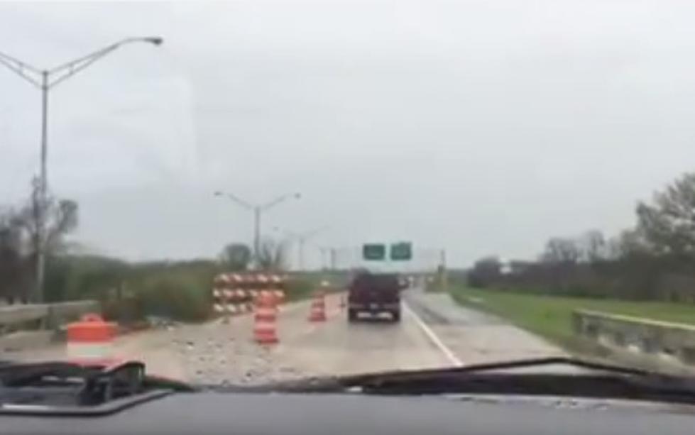 Traffic Being Rerouted Because of High Water