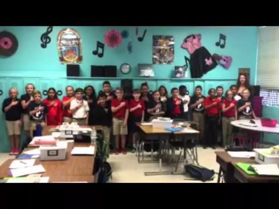 Mrs. Dickey’s 5th Graders From Princeton ES – The Kiss Class of the Day