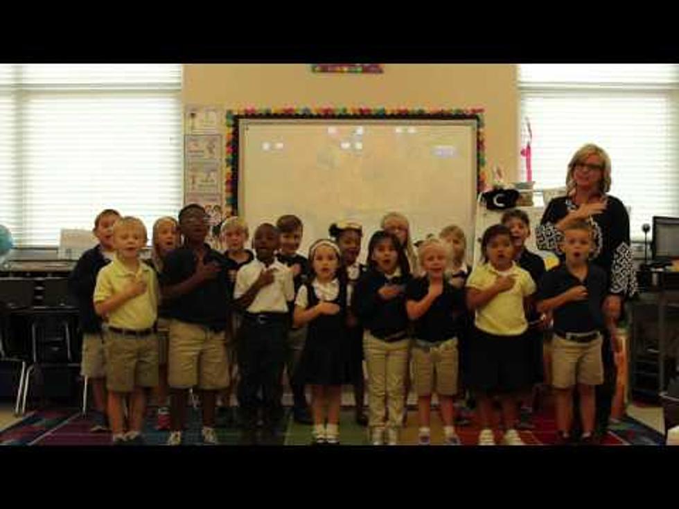 Mrs. McCallister’s Kindergarteners at WT Lewis – The Kiss Class of the Day