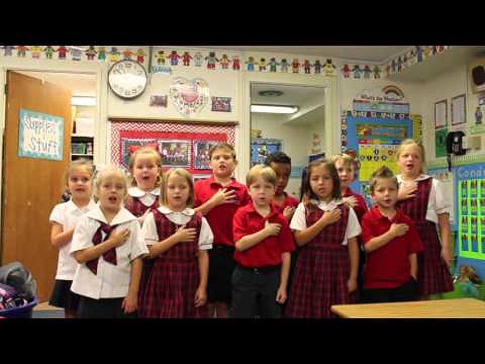 Mrs. Vowel’s 1st Graders at First Baptist – Our Kiss Class of the Day