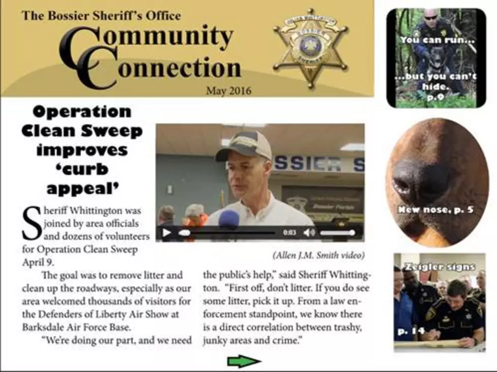 Bossier Parish Sheriff’s Office Has A New Newsletter