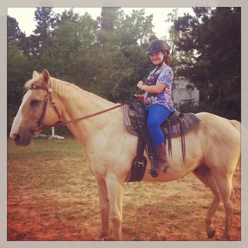 My Horse Doesn't Like to Wait for his Dinner!