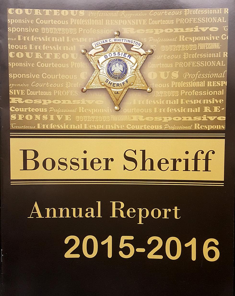 Bossier Sheriff’s Office Releases Annual Report