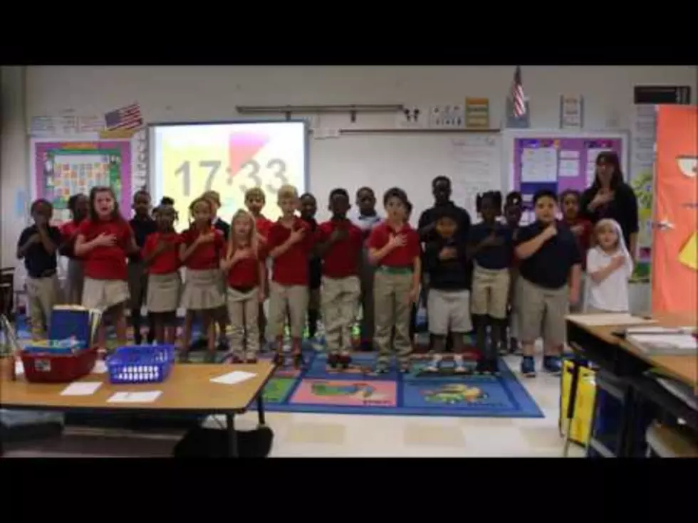 Ms. Southwell’s 2nd Grade at Arthur Circle Lead Us in the Pledge of Allegiance