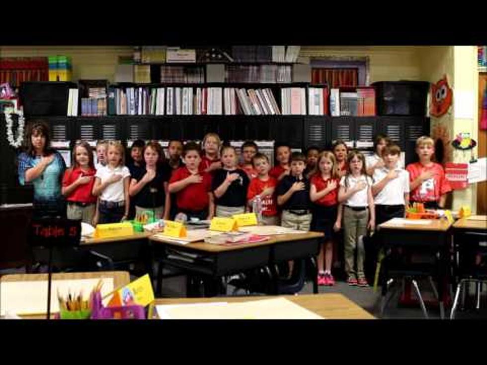 Watch Mrs. Knowles’ 3rd Grade at Platt Lead Us in the Pledge