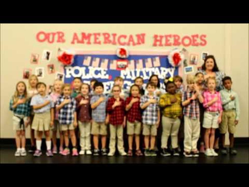 Watch Mrs. Bass’ 2nd Grade at Legacy Lead Us in the Pledge of Allegiance