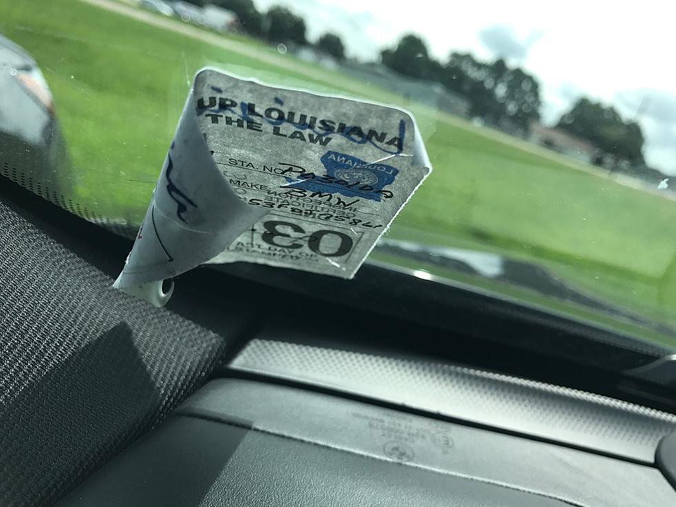 Is Your Louisiana Inspection Sticker Peeling Off? If So, Here’s What You Need To Do [PHOTO]