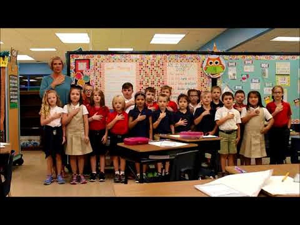 Video of Mrs. Teague’s 2nd Grade at Platt ES Reciting Pledge of Allegiance