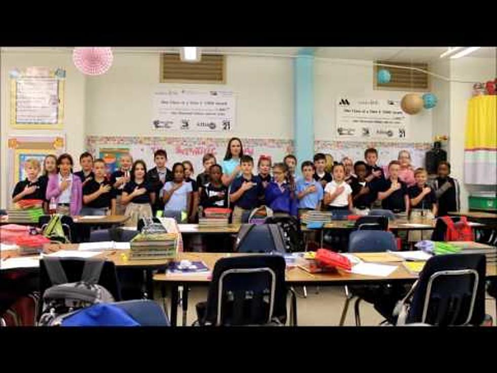 Watch Mrs. Henderson’s 4th Grade at Herndon Magnet as They Recite The Pledge of Allegiance