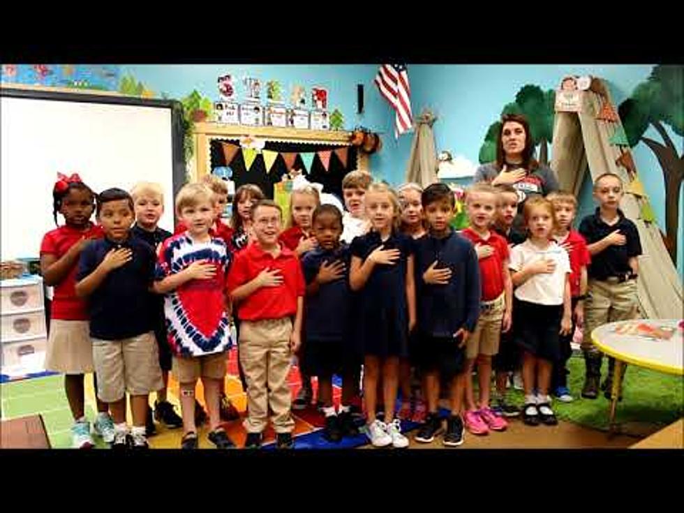 Watch Mrs. Beaty’s 1st Grade at TL Rodes ES Lead us in the Pledge