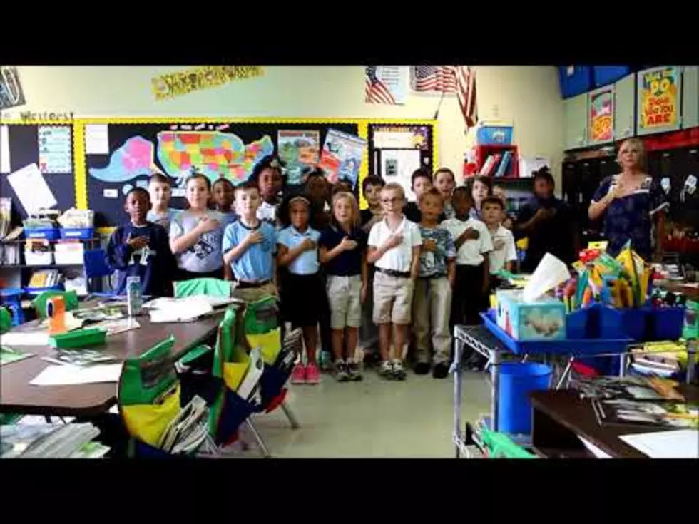 See Video of Mrs. Goodwin&#8217;s 2nd Grade at Stockwell Place ES Reciting the Pledge