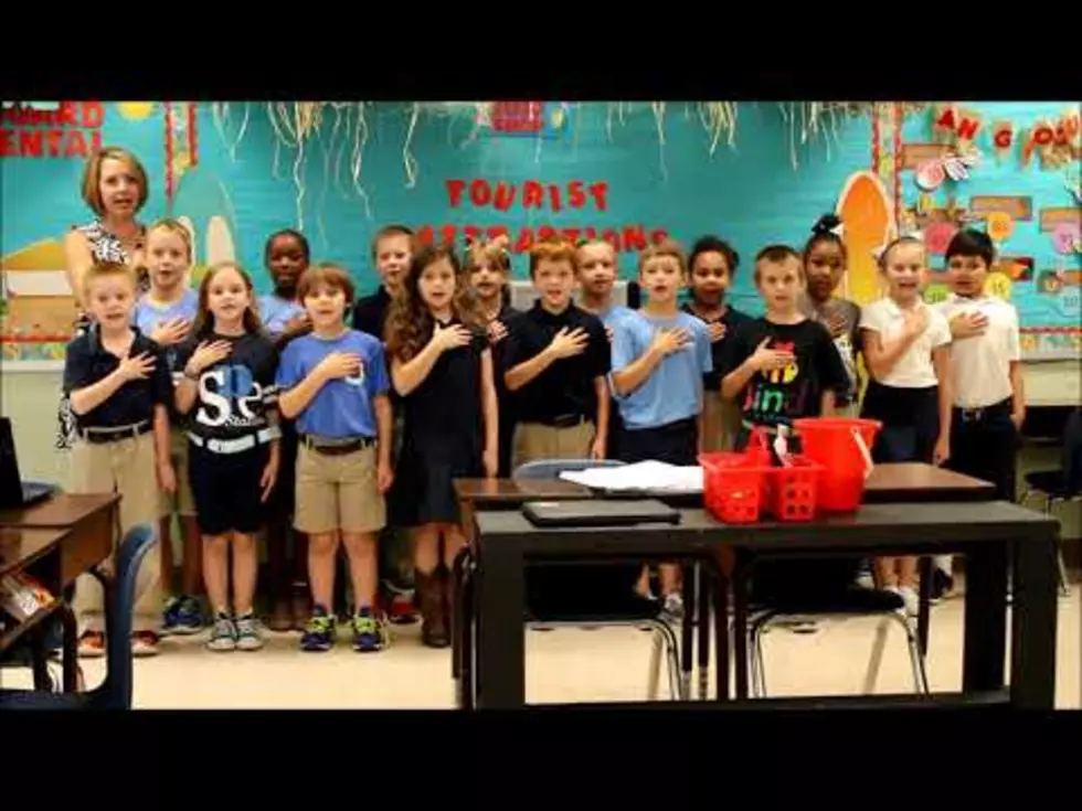 Video of Mrs. Steadman’s 3rd Grade at Stockwell Place Reciting Pledge