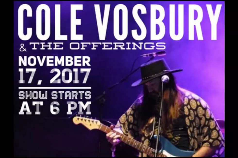Cole Vosbury in Concert Friday to Benefit Shriner’s Hospitals