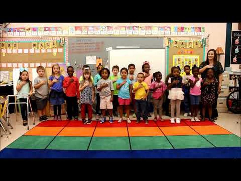 Video of Mrs. Bray’s Kindergarten at Walnut Hill Reciting the Pledge
