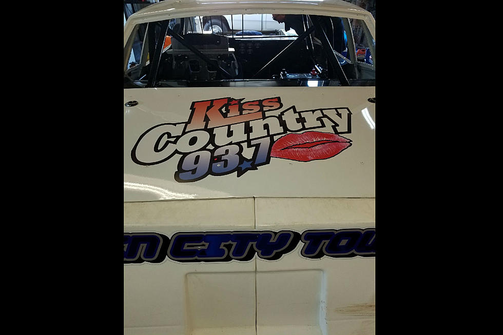 Cheer for the Kiss Country Race Car 