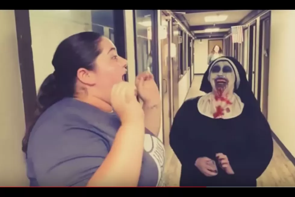 Krystal Gets Pranked By a Scary Nun