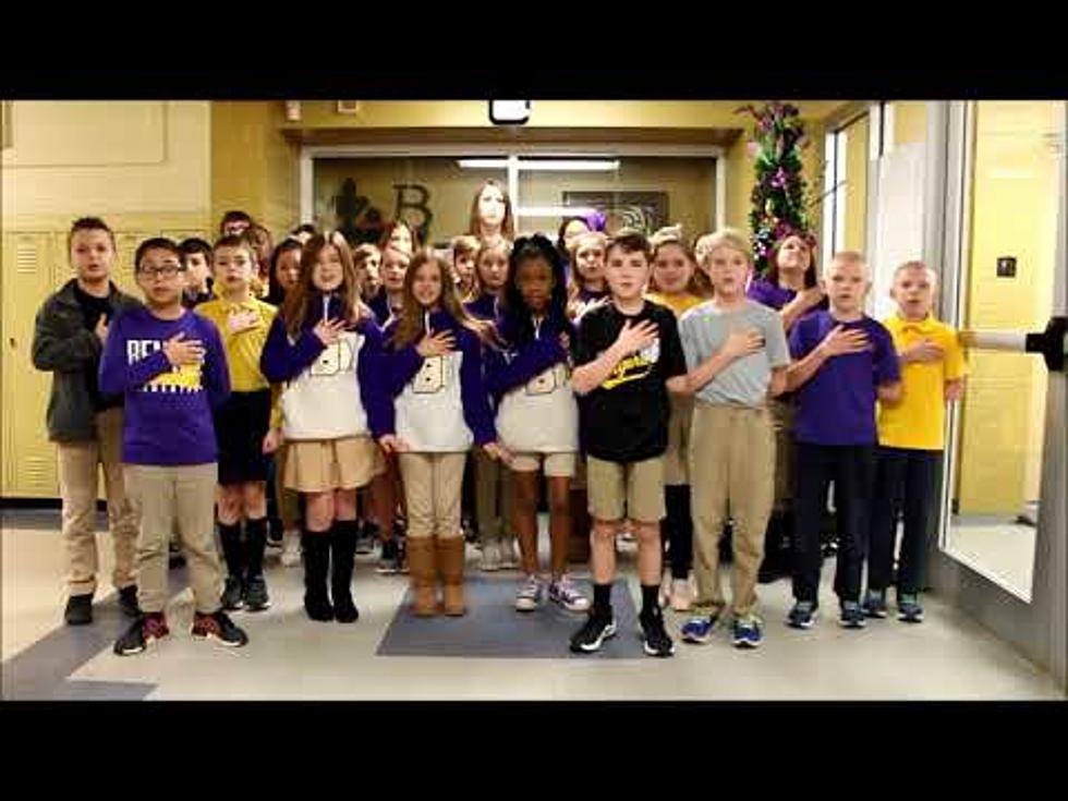 Check Out Mrs. Guice’s 5th Grade at Benton Reciting Pledge [VIDEO]