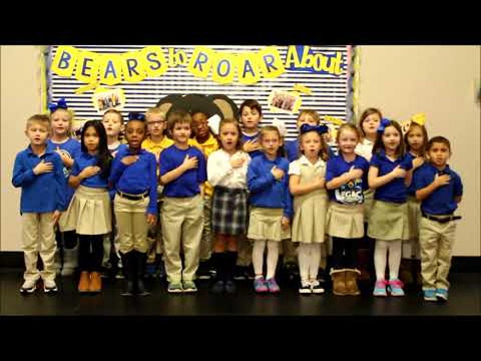 See Mrs. Andrillon’s 1st Grade at Legacy Lead Us in Pledge